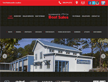 Tablet Screenshot of nunmakerboatsales.com